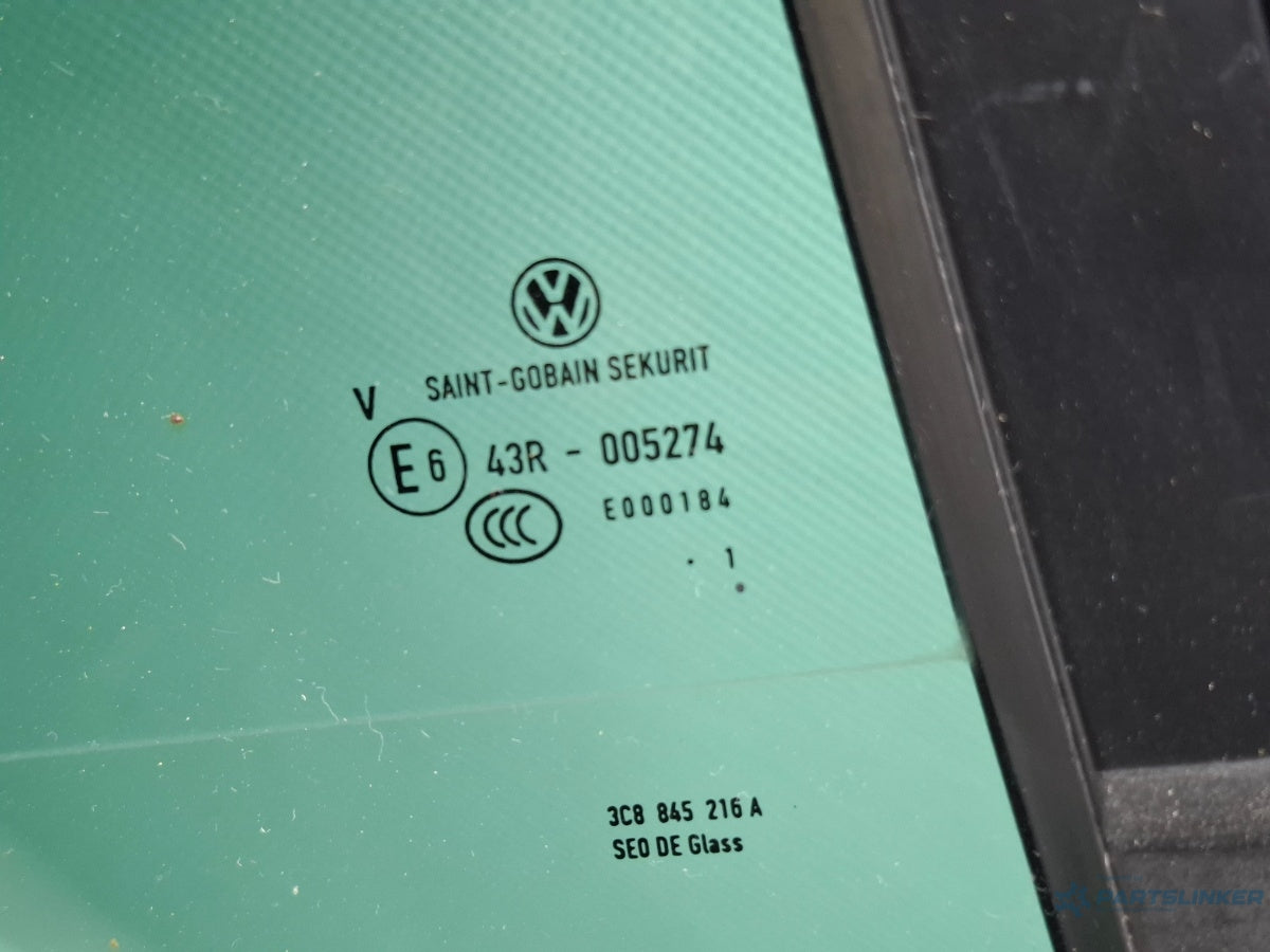 Geam fix dreapta spate VOLKSWAGEN PASSAT CC 357 2008 - 2012 TSI CCZB SAINT-GOBAIN 43R-005274 3C8845206A