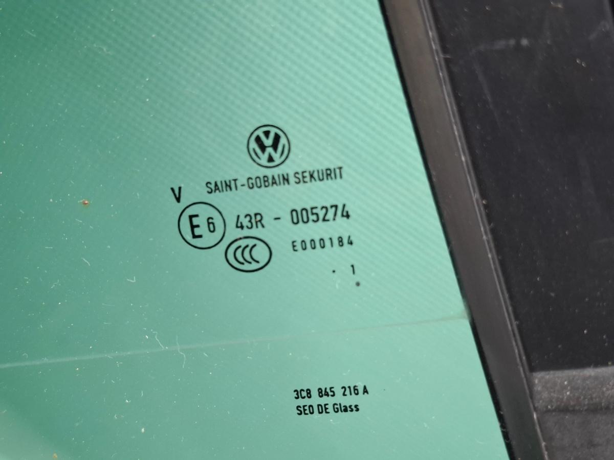 Geam fix dreapta spate VOLKSWAGEN PASSAT CC 357 2008 - 2012 TSI CCZB SAINT-GOBAIN 43R-005274 3C8845206A