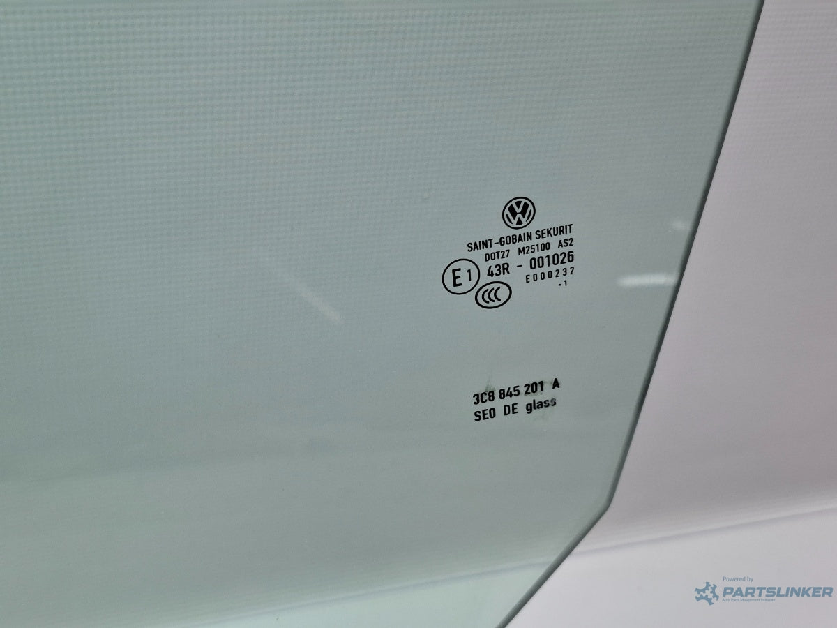 Geam stanga fata VOLKSWAGEN PASSAT CC 357 2008 - 2012 TSI CCZB SAINT-GOBAIN 43R - 001026 3C8845201A