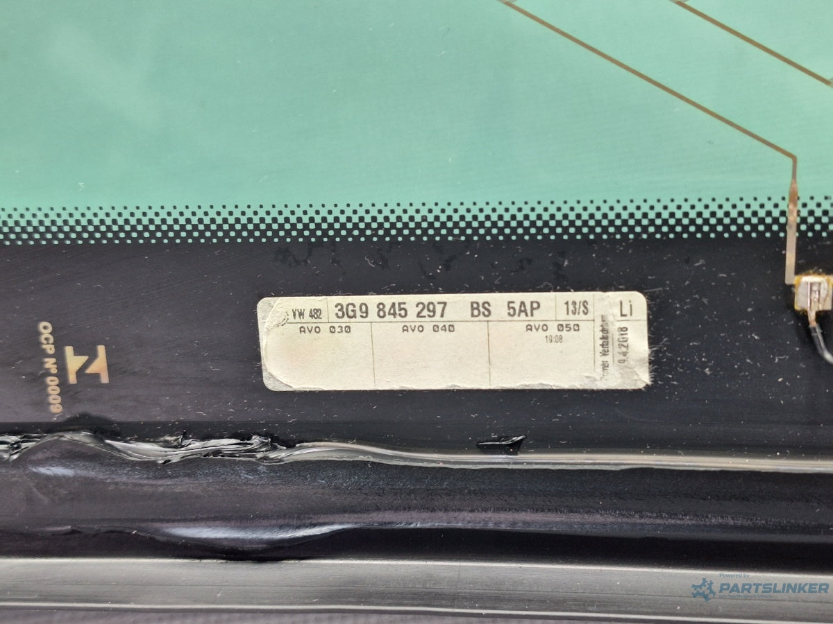 Geam fix lateral stanga spate VOLKSWAGEN PASSAT Variant 3G5 2014 - > 2.0 TDI CRLB, DBGA, DFGA SALGGLAS 43R-004343 3G9845297BS