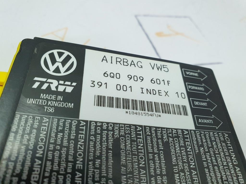 Calculator airbag VOLKSWAGEN POLO 9N_ 2001 - 2012 6Q0909601F