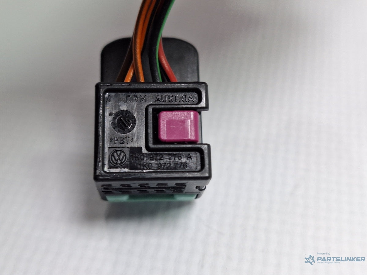 Mufa conector buton frana de mana VOLKSWAGEN PASSAT CC 357 2008 - 2012 TSI CCZB 1K0972776A