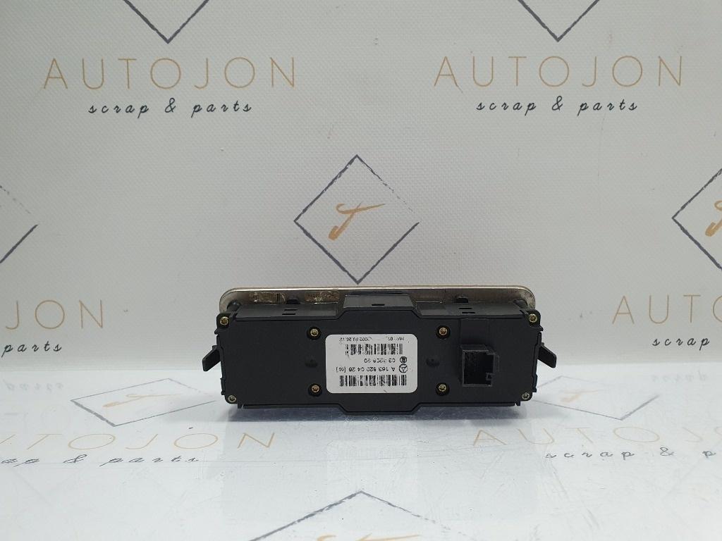 Consola butoane  MERCEDES-BENZ M-CLASS W163 1998 - 2005 2.7 ML 270 CDI OM 612.963 A1638200426 , 03420620
