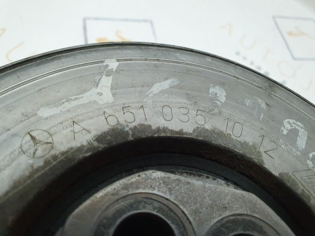 Fulie vibrochen MERCEDES-BENZ C-CLASS W204 2007 - 2014 A6510351012