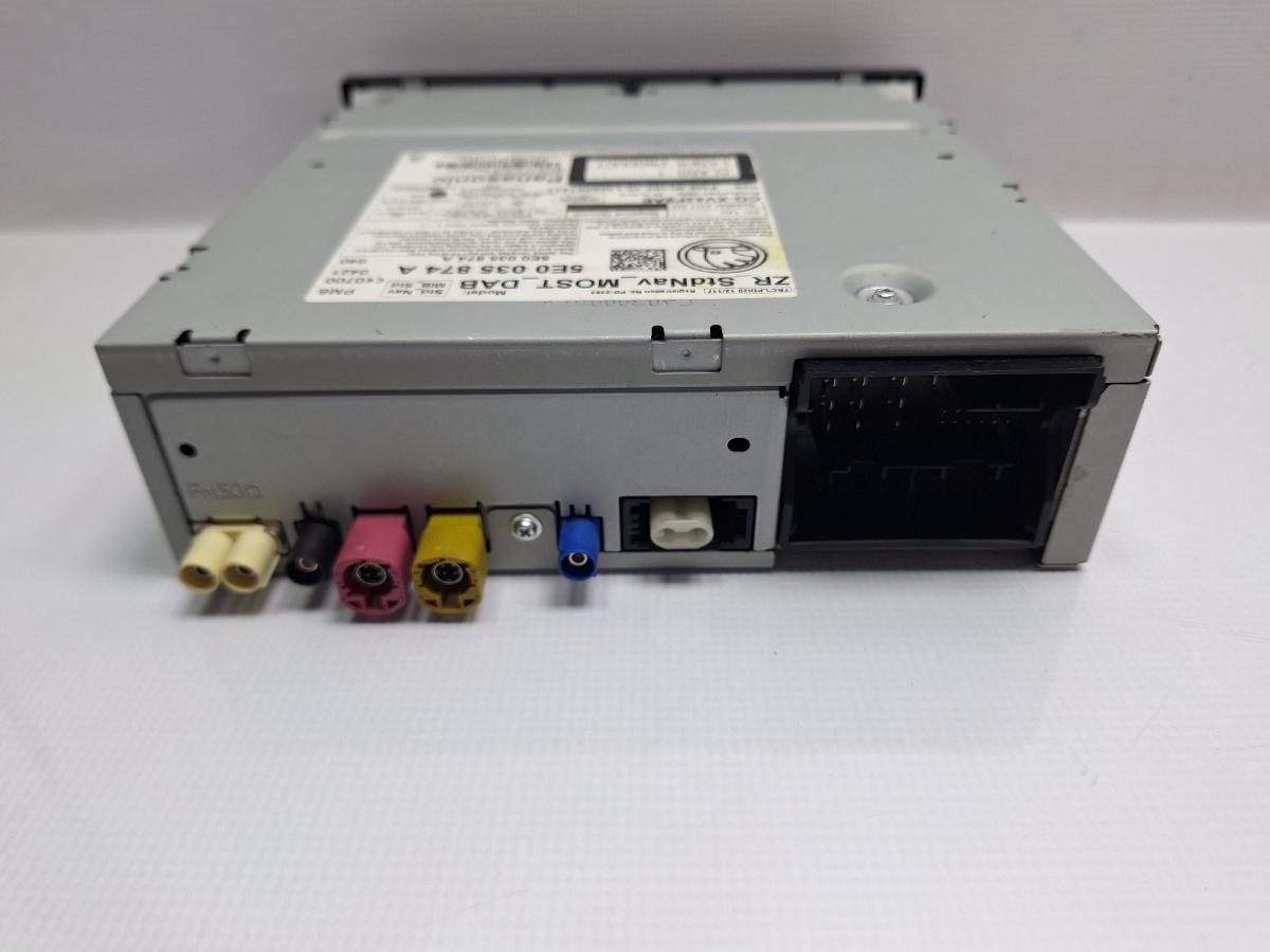 Unitate de control audio HiFi SKODA OCTAVIA Combi 5E5 2012 - > TDI CKFC, CRMB, CYKA 5E0035874A