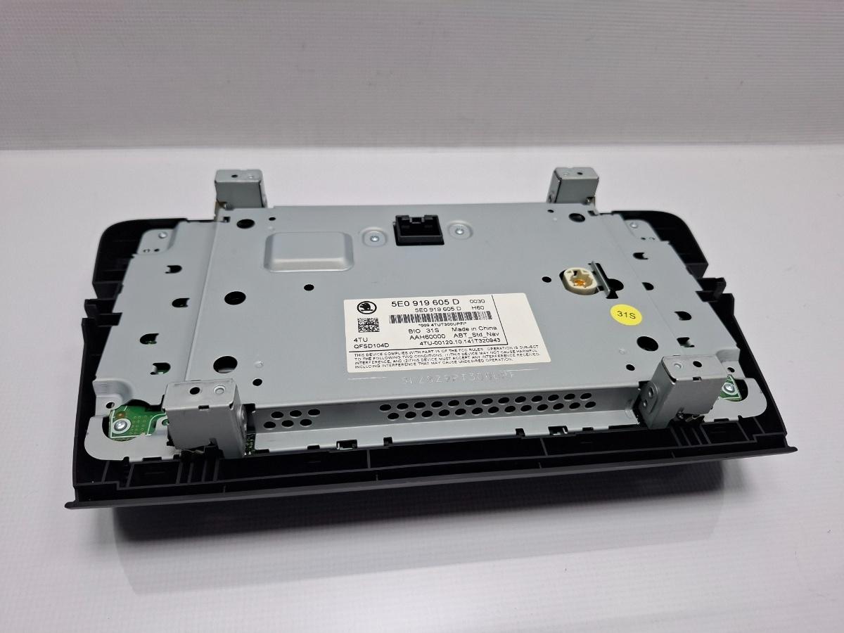 Display navigatie SKODA OCTAVIA Combi 5E5 2012 - > TDI CKFC, CRMB, CYKA 5E0919605D