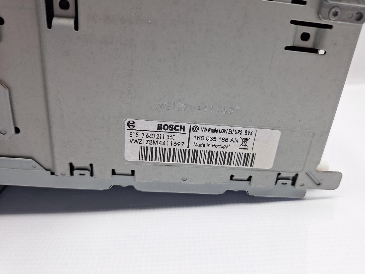 CD player RCD 310 VOLKSWAGEN JETTA IV 162, 163, AV3, AV2 2012 1.6 TDI CAYC 77KW|105HP 2012