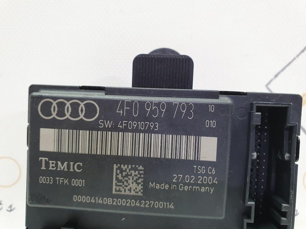 Modul usa stanga fata AUDI A6/S6 III Saloon 4F2, C6 2004 - 2011 4F0959793 , 0033TFK0001