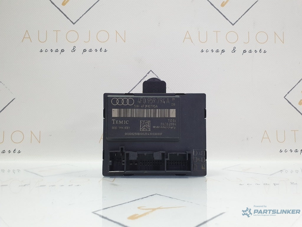 Modul usa  dreapta spate AUDI A6/S6 III Saloon 4F2, C6 2004 - 2011 3.0 TDI quattro BMK 4F0959795A ,