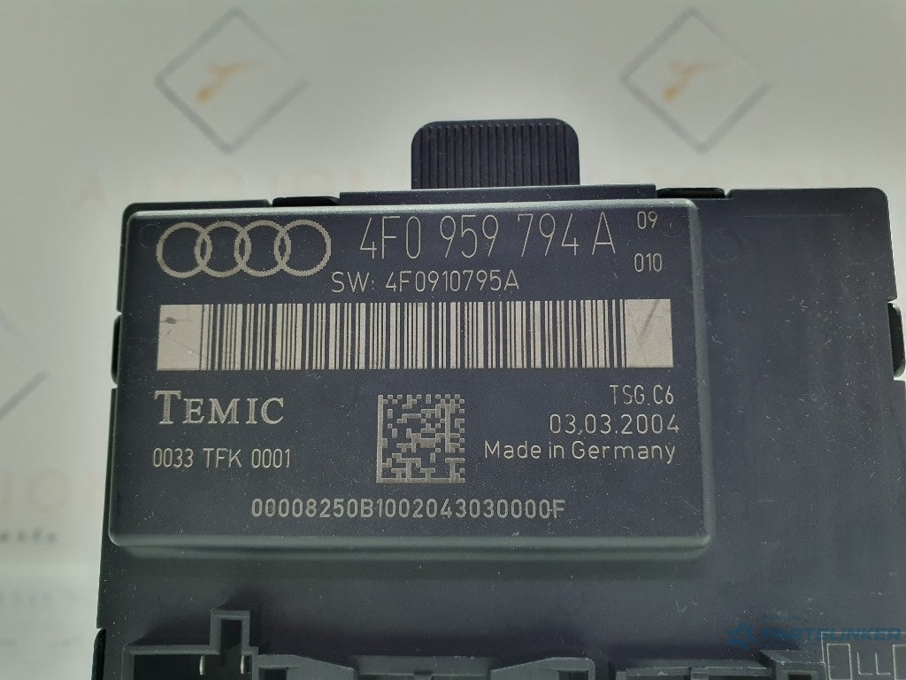 Modul usa  dreapta spate AUDI A6/S6 III Saloon 4F2, C6 2004 - 2011 3.0 TDI quattro BMK 4F0959795A ,