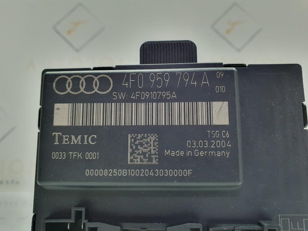 Modul usa  dreapta spate AUDI A6/S6 III Saloon 4F2, C6 2004 - 2011 3.0 TDI quattro BMK 4F0959795A ,