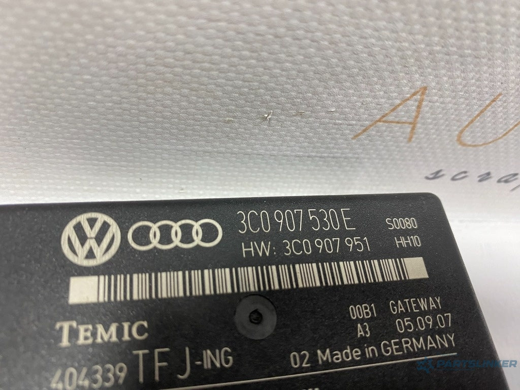 Modul gateway  VOLKSWAGEN PASSAT CC 357 2008 - 2012, VOLKSWAGEN PASSAT Variant 3C5 2005 - 2011 2.0 TDI BMP 3C0907530E