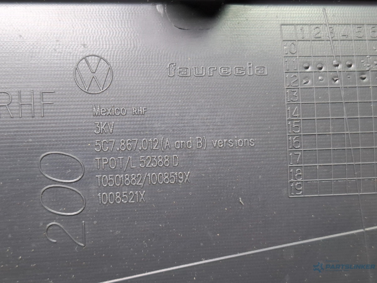 Panou usa dreapta fata VOLKSWAGEN JETTA IV 162, 163, AV3, AV2 2009 - > TDI CAYC 5C7867012