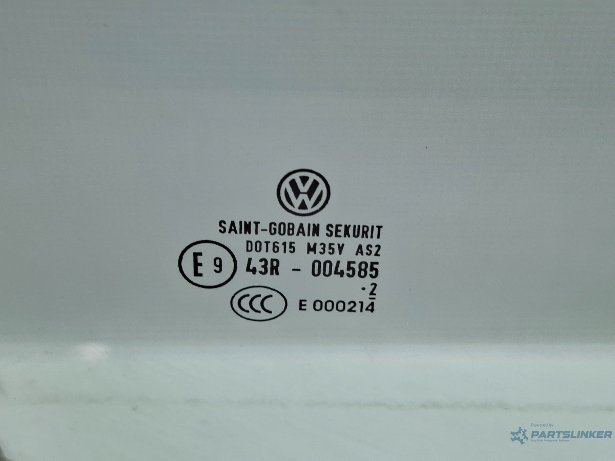 Geam usa dreapta VOLKSWAGEN JETTA IV 162, 163, AV3, AV2 2009 - > TDI CAYC SAINT-GOBAIN 43R-004585 5C6845202C