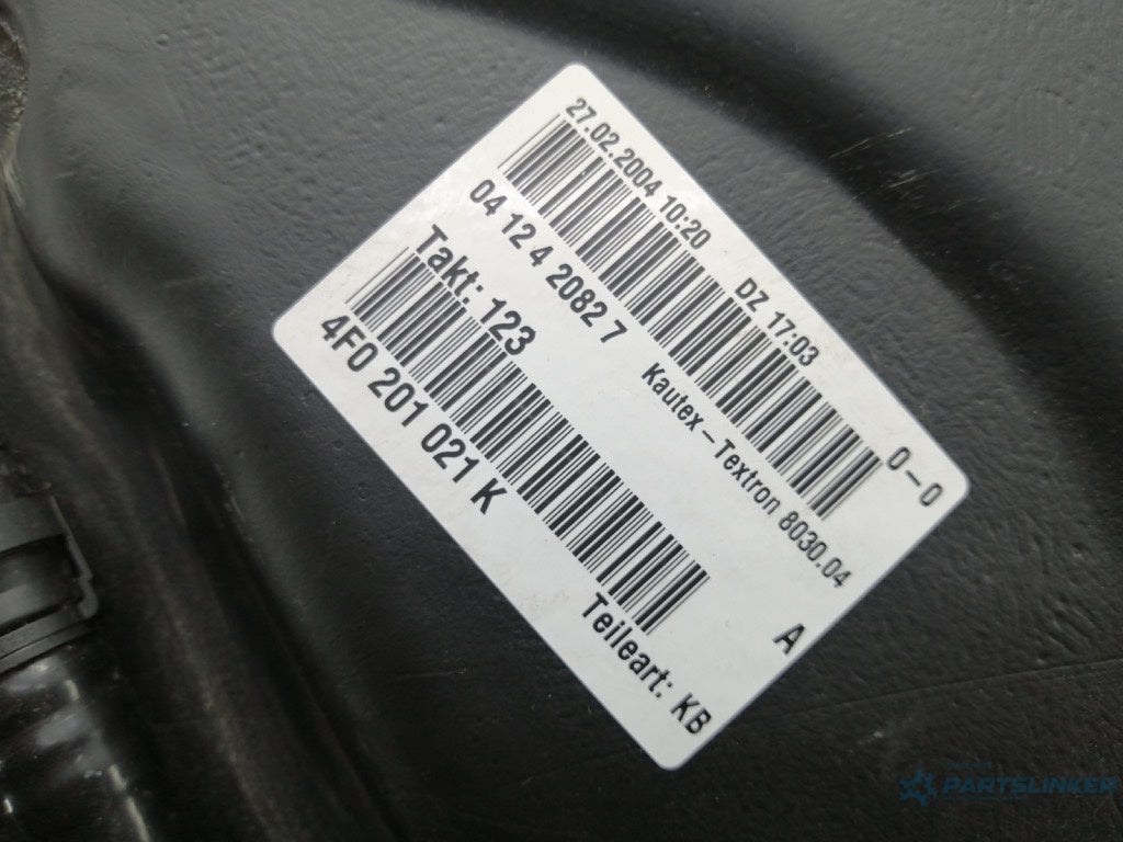 Rezervor combustibil  AUDI A6/S6 III Saloon 4F2, C6 2004 - 2011 3.0 TDI quattro BMK 4F0201060BQ ,  4F0201021K