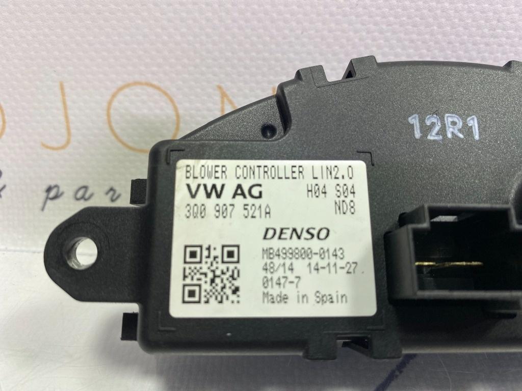 Rezistenta ventilator bord VOLKSWAGEN PASSAT Variant 3G5 2014 - > GTE Hybrid CUKC 3Q0907521A