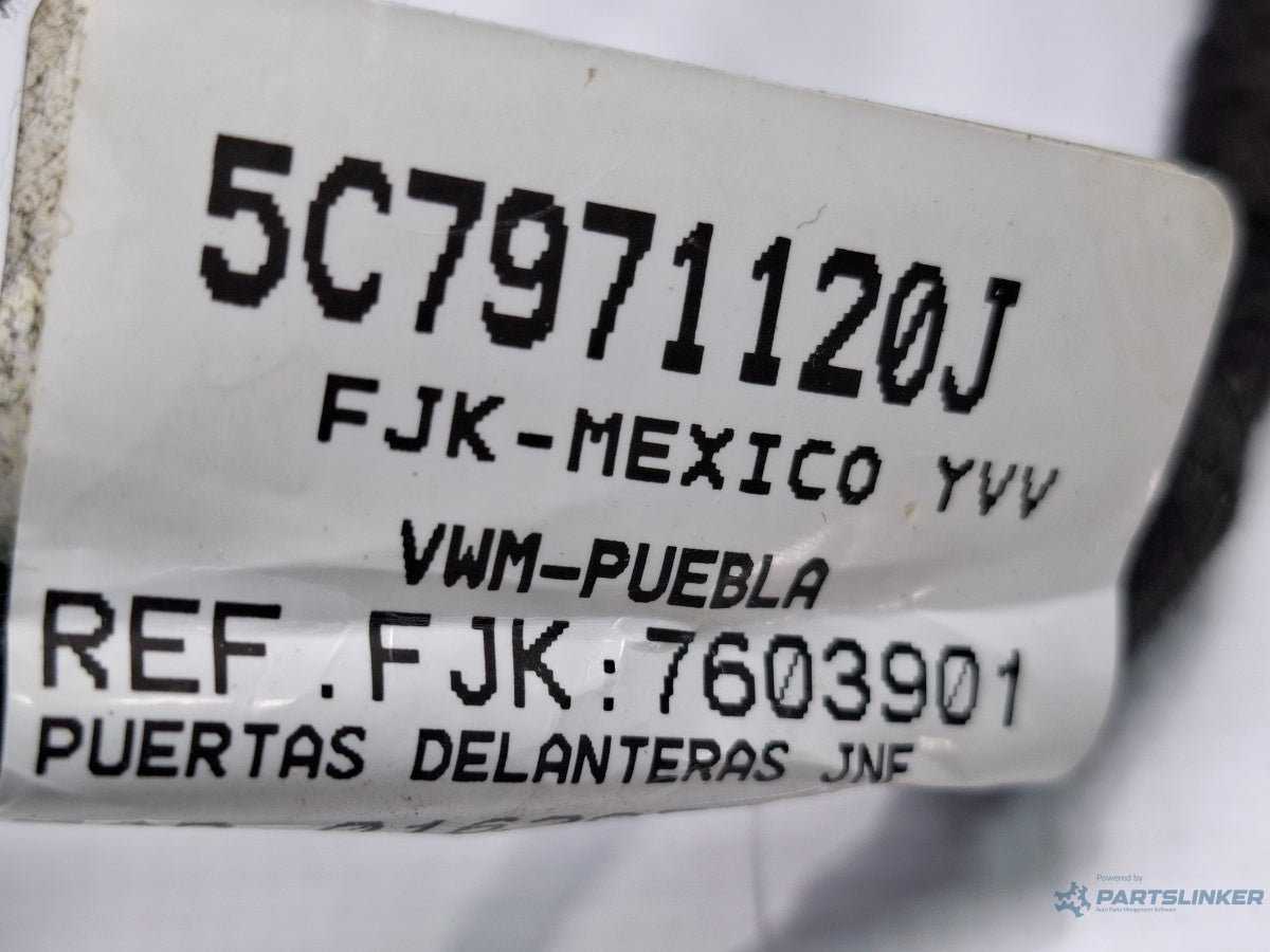 Instalatie electrica usa dreapta fata VOLKSWAGEN JETTA IV 162, 163, AV3, AV2 2009 - > TDI CAYC 5C7971120J