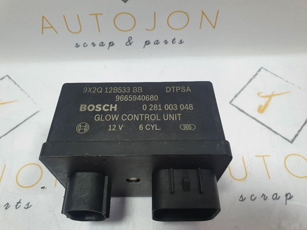 Releu preincalzire bujii incandescente JAGUAR XF CC9_, X250 2008 - 2015 D 306DT, AJV6D BOSCH 0281003048 9X2Q12B533BB