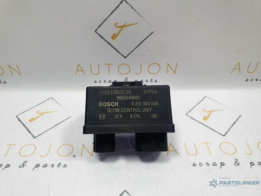 Releu bujii  JAGUAR XF CC9_, X250 2008 - 2015 3.0 D 306DT, AJV6D BOSCH 0281003048  9X2Q12B533BB ,