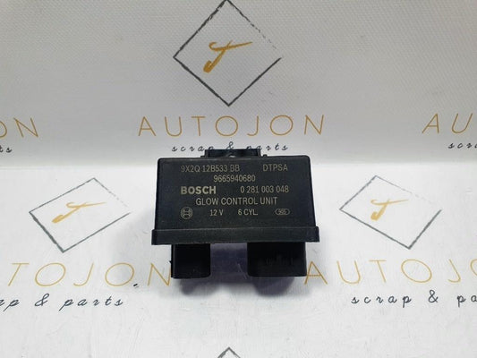 Releu preincalzire bujii incandescente JAGUAR XF CC9_, X250 2008 - 2015 D 306DT, AJV6D BOSCH 0281003048 9X2Q12B533BB