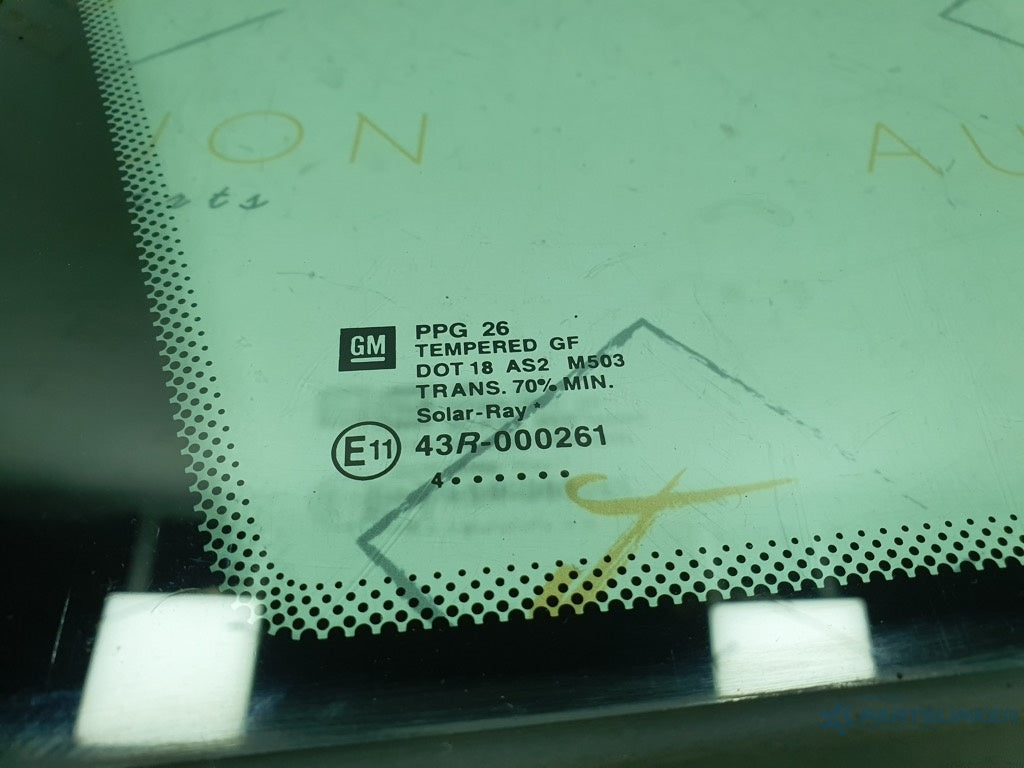 Geam fix stanga spate OPEL MERIVA X03 2003 - 2010 1.7 DTI Y 17 DT  13115574 ,  43R-000261