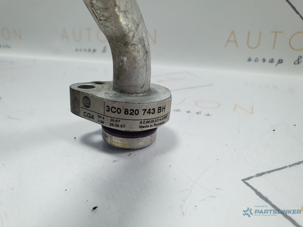 Conducta AC joasa presiune  VOLKSWAGEN PASSAT 3C2 2005 - 2010 TDI BMP, VOLKSWAGEN PASSAT Variant 3C5 2005 - 2011 2.0 TDI BMP  3C0820743BH