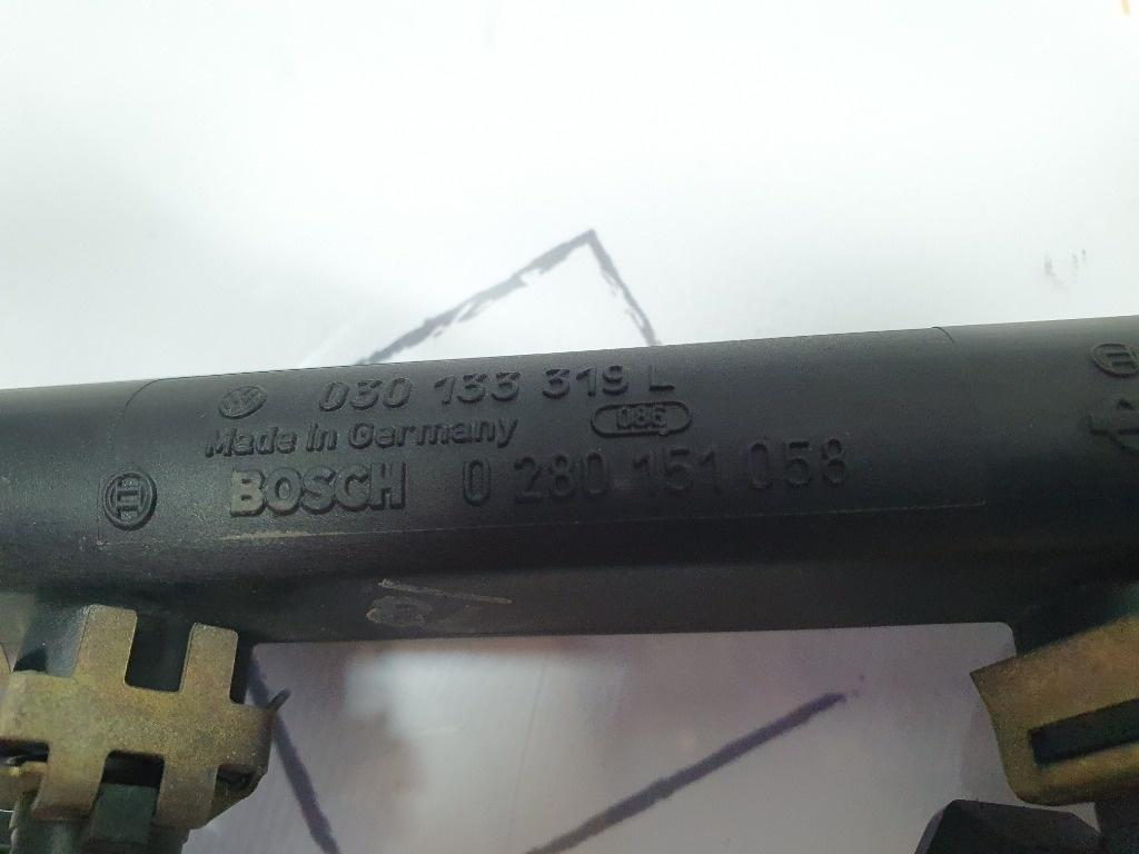 Rampa cu injectoare  VOLKSWAGEN POLO 6N1 1994 - 1999 1.0 50 AER, ALL 0280155731 , 030133319L