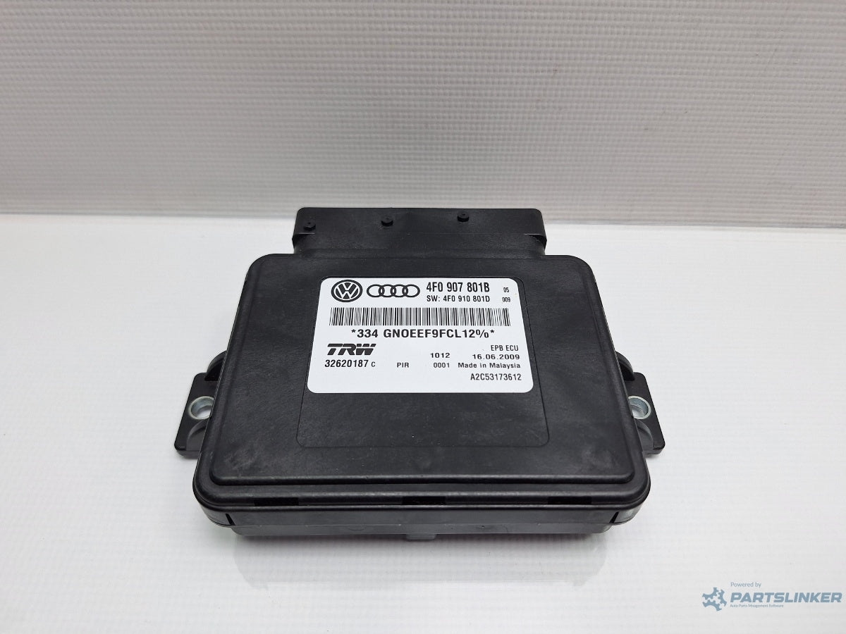 Modul frana mana AUDI A6/S6 III Saloon 4F2, C6 2004 - 2011 TDI CAHA 4F0907801B , 4F0910801D