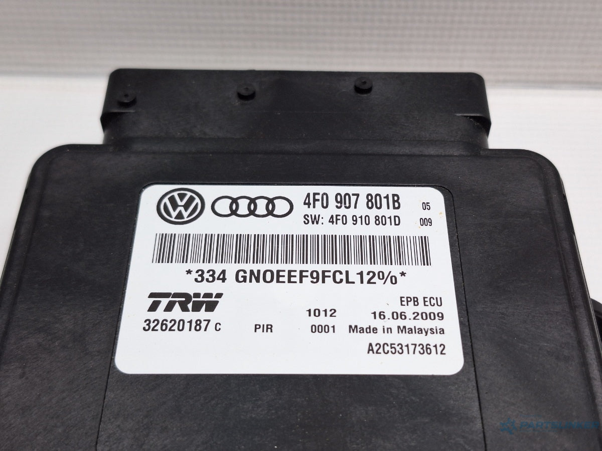 Modul frana mana AUDI A6/S6 III Saloon 4F2, C6 2004 - 2011 TDI CAHA 4F0907801B , 4F0910801D