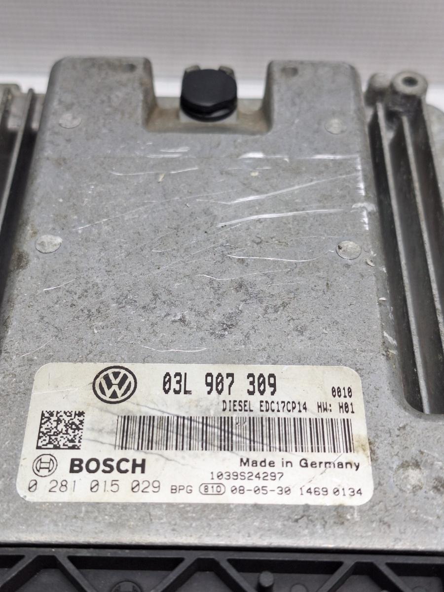 Calculator ECU motor VOLKSWAGEN PASSAT B6 2008 - 2011 CBAB BOSCH 0281015029 03L907309