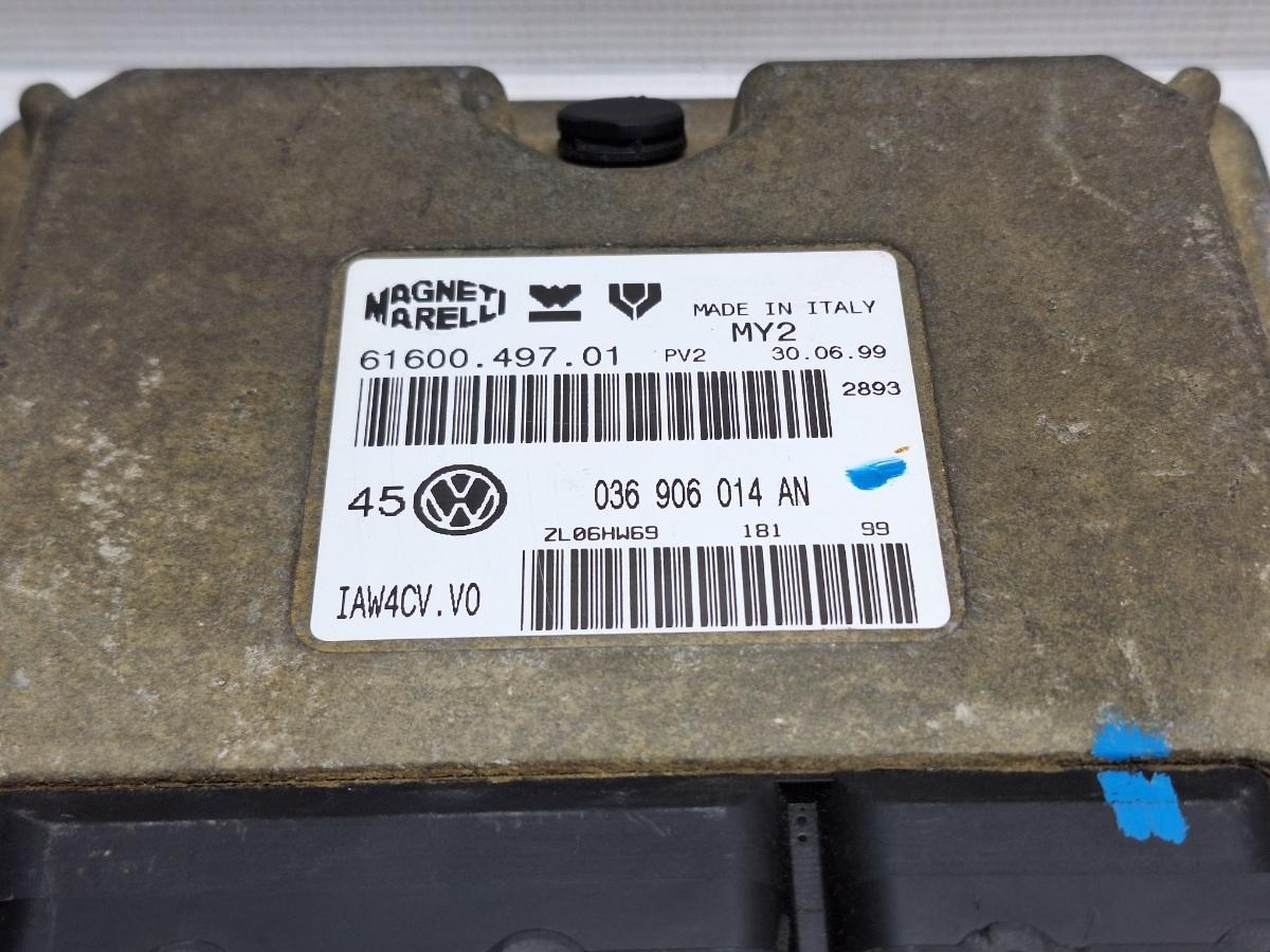 Calculator ECU motor VOLKSWAGEN GOLF IV 1J1 1997 - 2007 16V AHW, AKQ, APE, AXP, BCA Magneti Marelli 6160049701 036906014AN