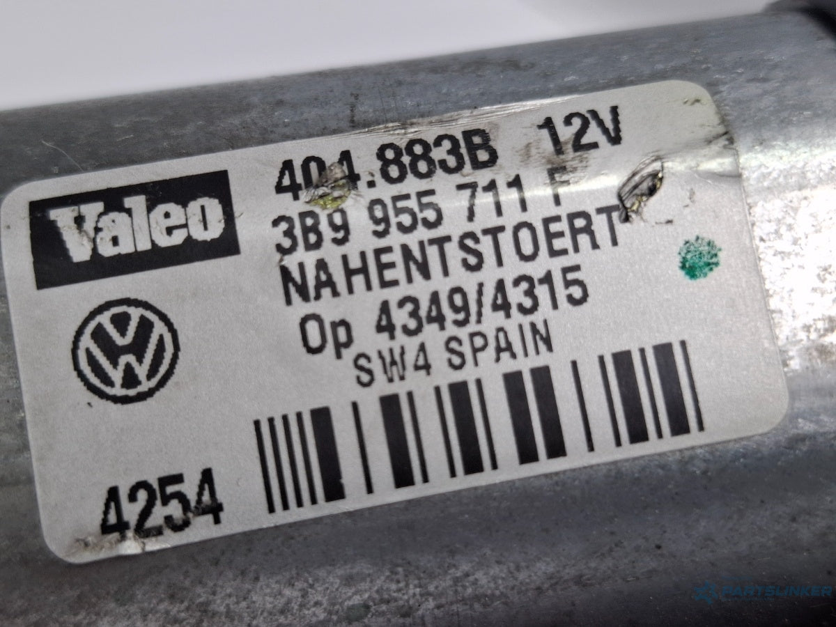 Motoras stergator luneta VOLKSWAGEN PASSAT Variant 3B6 2000 - 2005 TDI AVB Valeo 404883B 3B9955711F