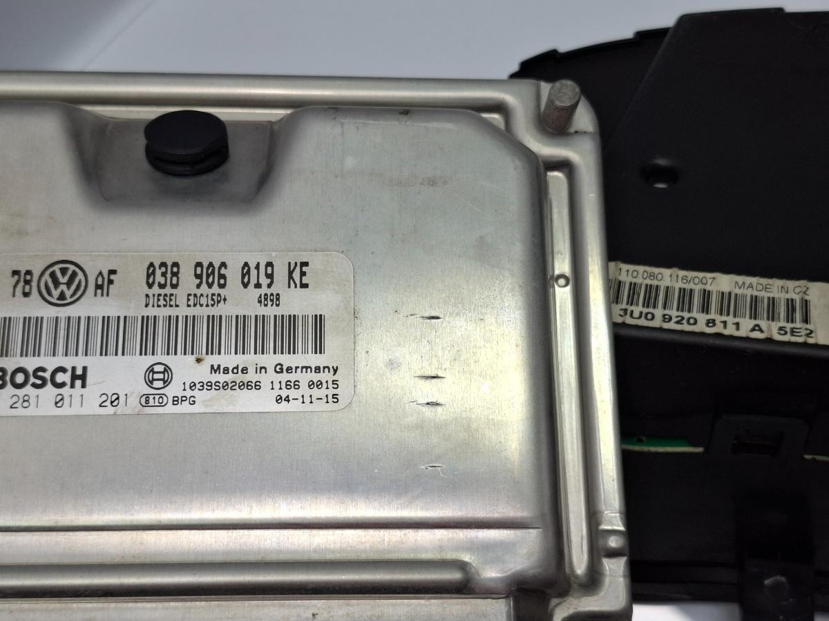 Kit  de pornire SKODA SUPERB 3U4 2001 - 2008 TDI AVF, AWX BOSCH 0281011201 3U0920811A