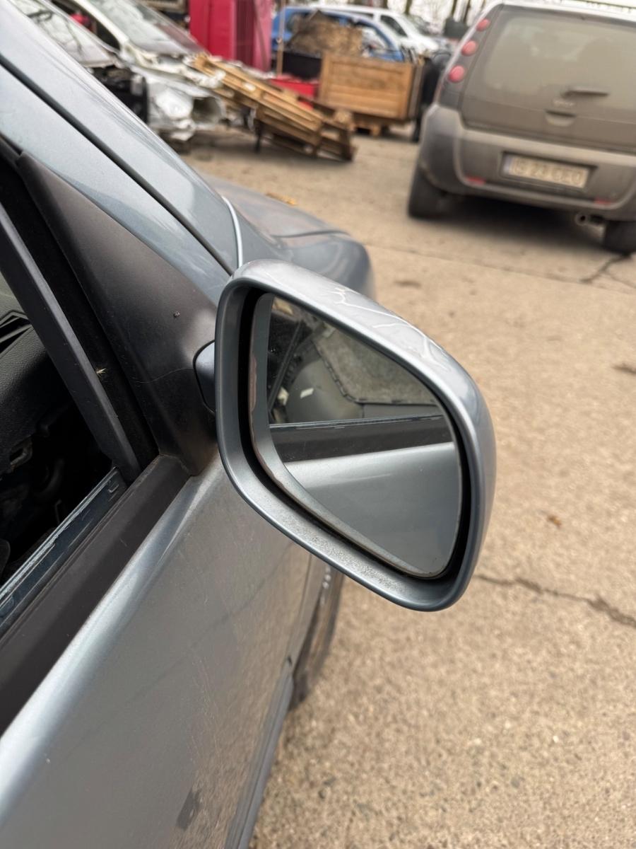 Oglinda laterala electrica portiera fata dreapta SKODA FABIA Saloon 6Y3 1999 - 2007 albastru LF7U