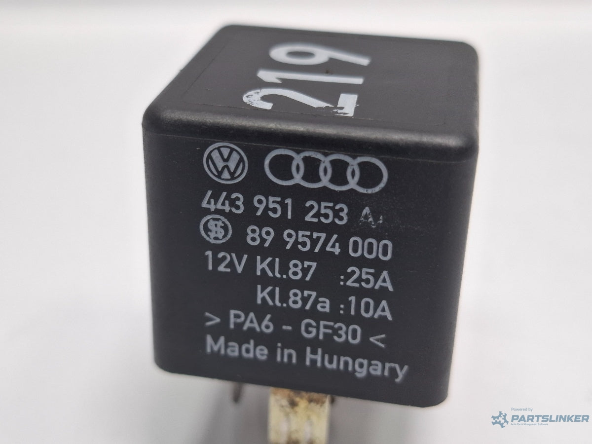 Releu 219 SKODA SUPERB 3U4 2001 - 2008 TDI AVF, AWX 443951253AA