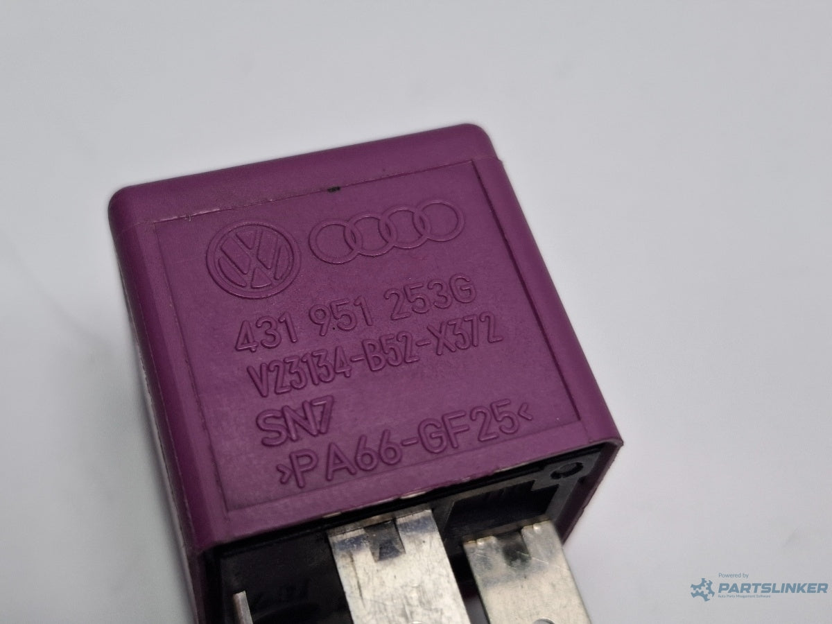 Releu 381 SKODA SUPERB 3U4 2001 - 2008 TDI AVF, AWX 431951553G