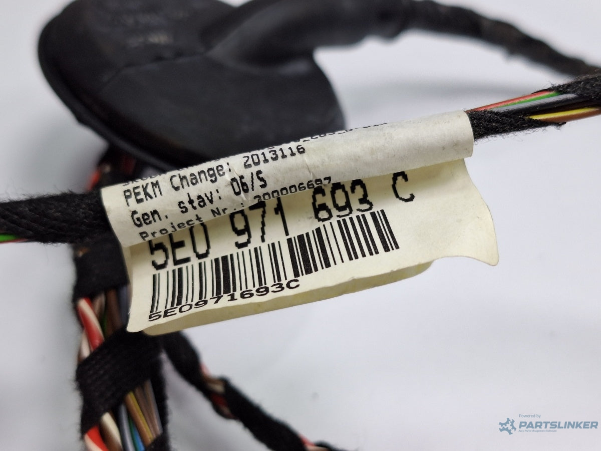 Instalatie electrica usa  stanga spate SKODA OCTAVIA Combi 5E5 2012 - > TDI CKFC, CRMB, CYKA 5E0971693C