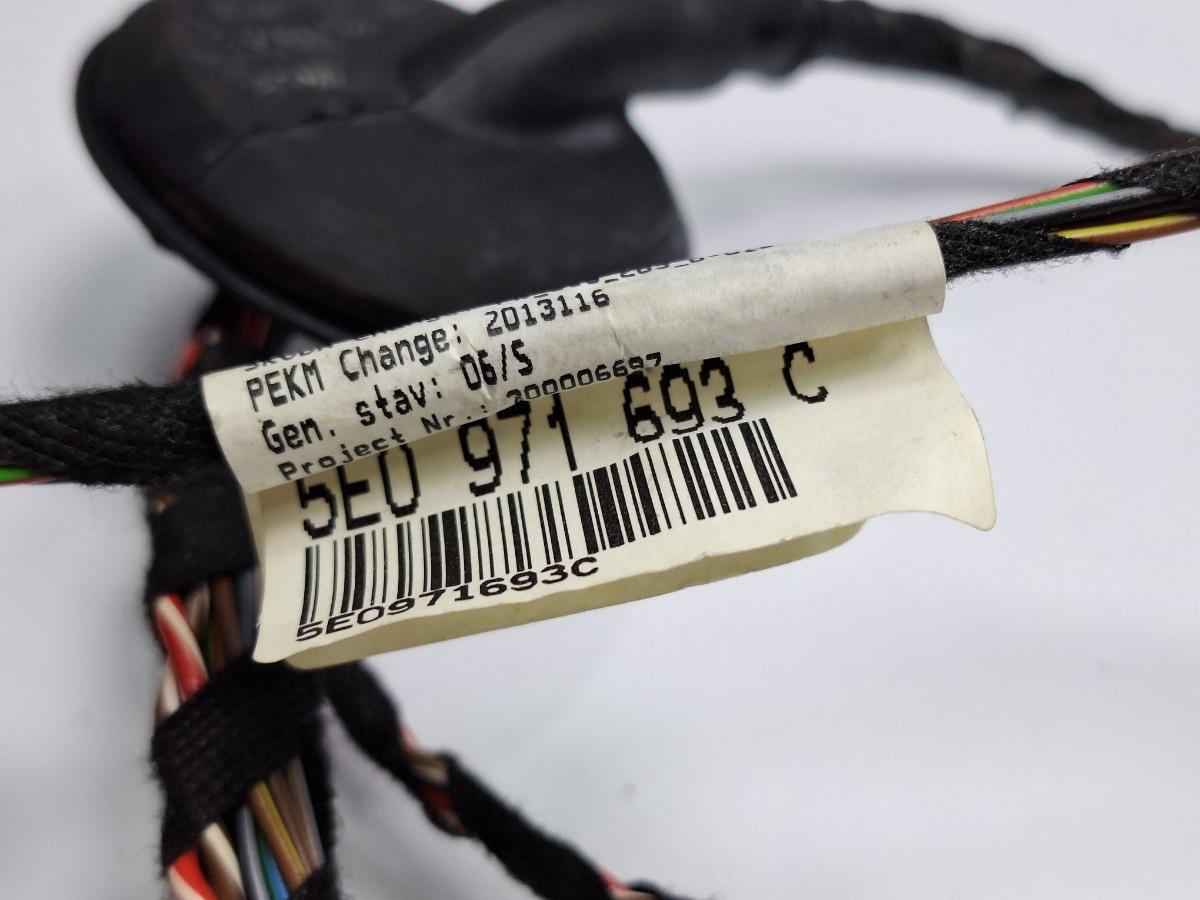 Instalatie electrica usa  stanga spate SKODA OCTAVIA Combi 5E5 2012 - > TDI CKFC, CRMB, CYKA 5E0971693C