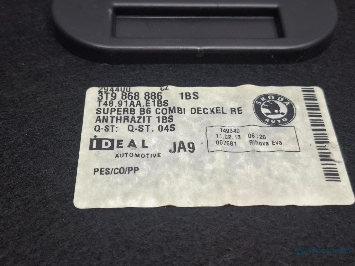 Ornament lateral portbagaj dreapta SKODA SUPERB III Estate 3T5 2009 - 2015 TDI CBBB, CFGB 3T9868886