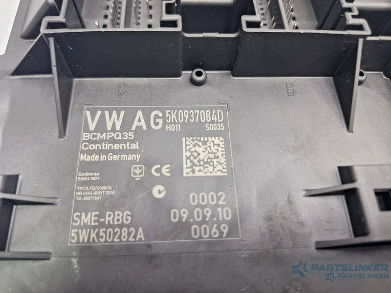 Modul BCM VOLKSWAGEN GOLF VI Variant AJ5 2009 - 2013 TDI CAYC, VOLKSWAGEN TOURAN 1T3 2010 - 2015 TDI CFHC 5K0937084D