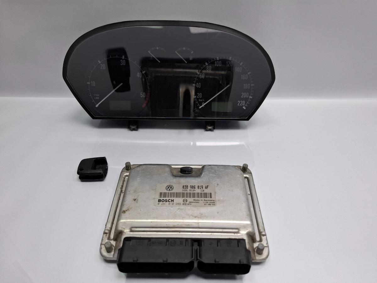 Kit  de pornire SKODA FABIA Saloon 6Y3 1999 - 2007 TDI ATD, AXR BOSCH  0281010289 038906019AF , 6Y1919880D