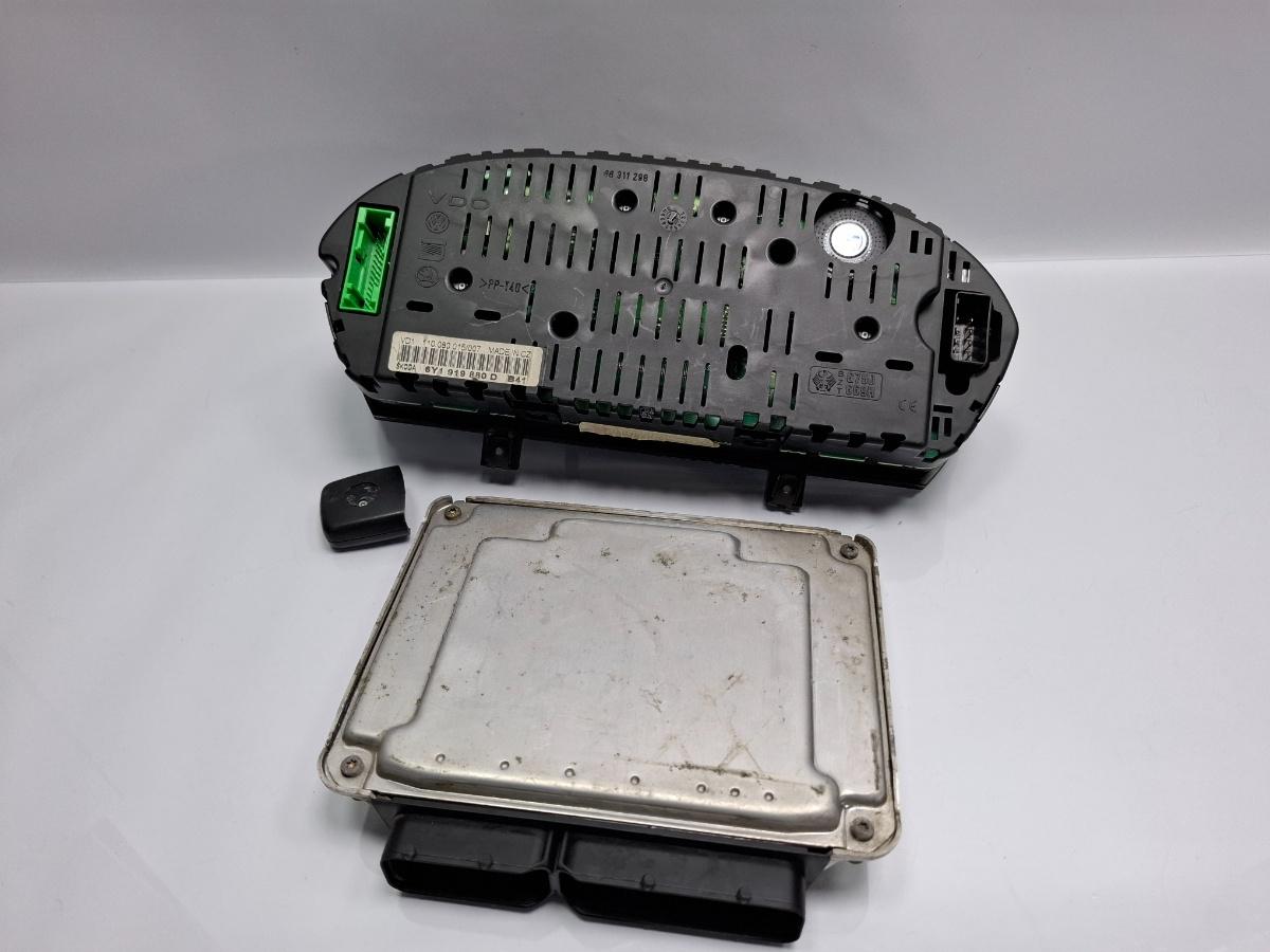 Kit  de pornire SKODA FABIA Saloon 6Y3 1999 - 2007 TDI ATD, AXR BOSCH  0281010289 038906019AF , 6Y1919880D