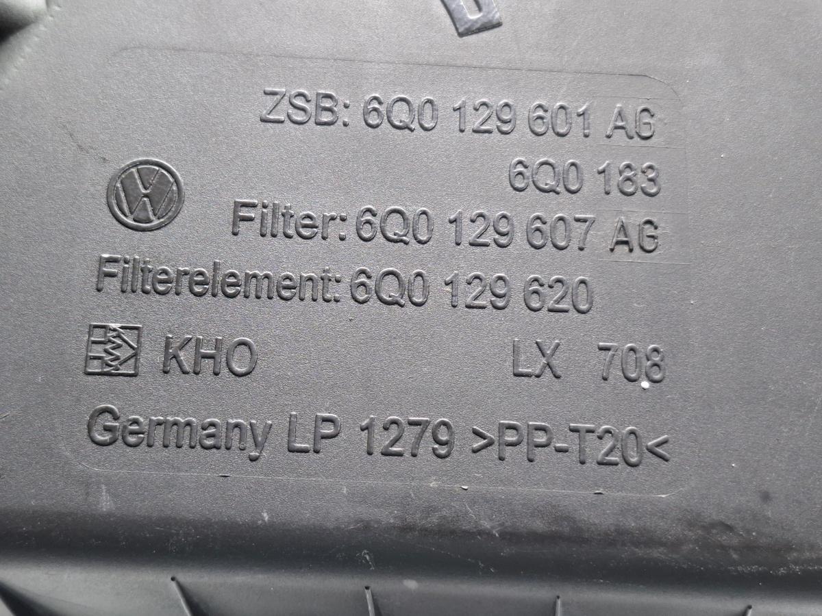 Carcasa filtru de aer SKODA FABIA Saloon 6Y3 1999 - 2007 TDI ATD, AXR 6Q0129601AG