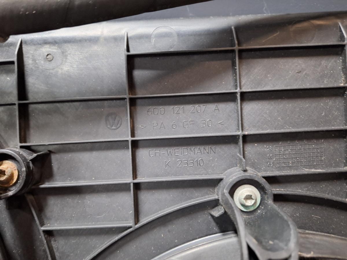 Ansamblu radiatoare cu ventilatoare SKODA FABIA Saloon 6Y3 1999 - 2007 TDI ATD, AXR 6Q0121253S , 6Q0820411B