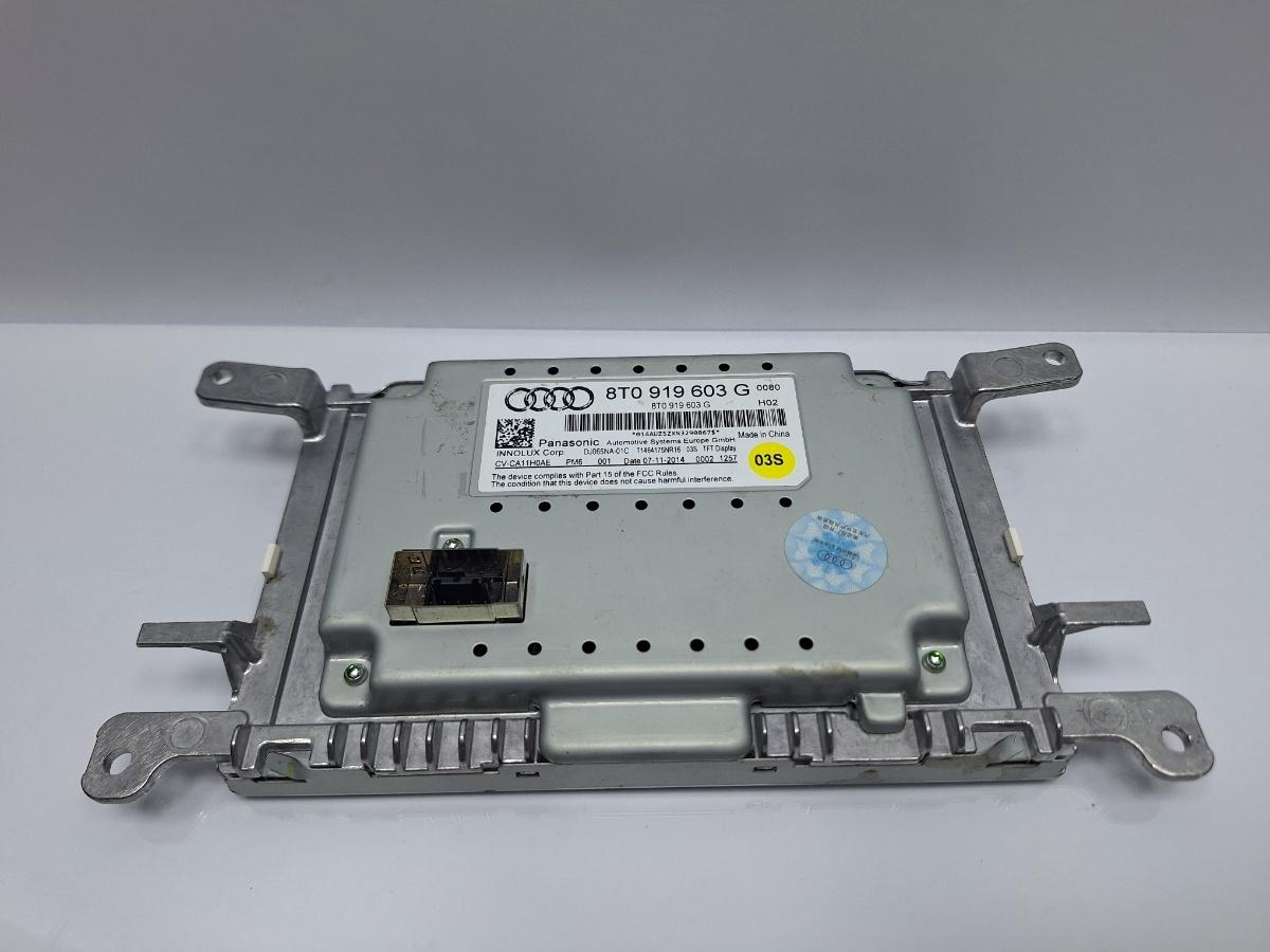 Display AUDI A4 IV Avant 8K5, B8 2007 - 2015 TDI CAGA, CJCA, CMEA, CMFA 8T0919603G