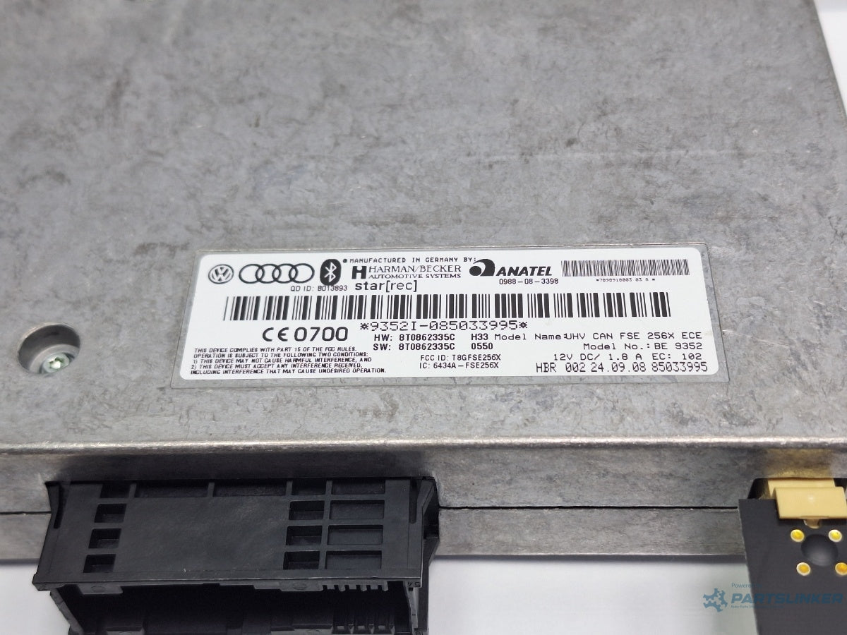 Modul bluetooth AUDI A4 IV Avant 8K5, B8 2007 - 2015 TDI CAGA, CJCA, CMEA, CMFA 8T0862335C