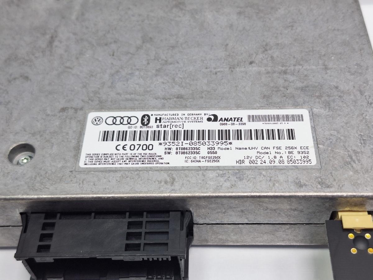 Modul bluetooth AUDI A4 IV Avant 8K5, B8 2007 - 2015 TDI CAGA, CJCA, CMEA, CMFA 8T0862335C