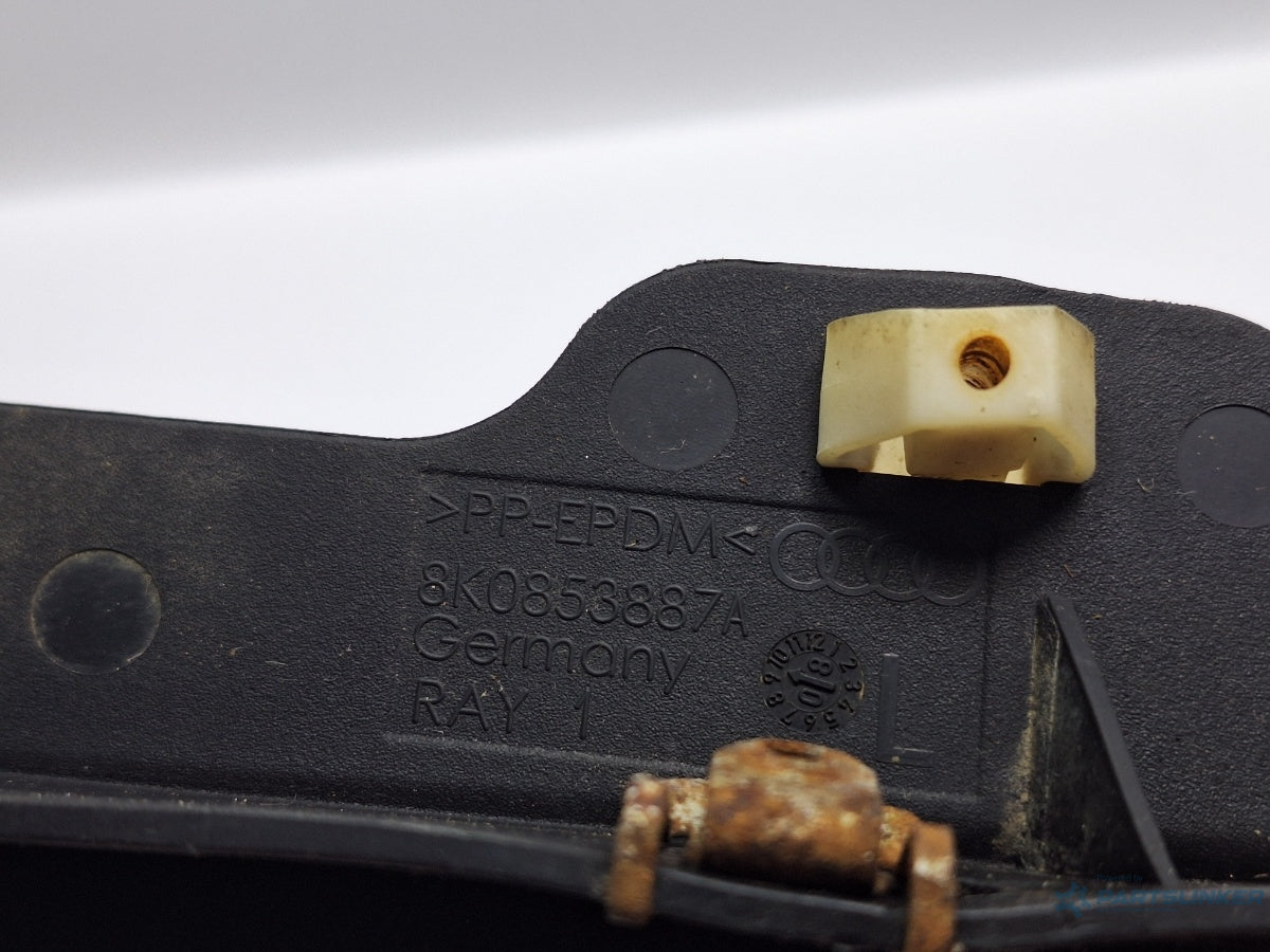 Suport aparatoare noroi stanga fata AUDI A4 IV Avant 8K5, B8 2007 - 2015 TDI CAGA, CJCA, CMEA, CMFA 8K0853887A