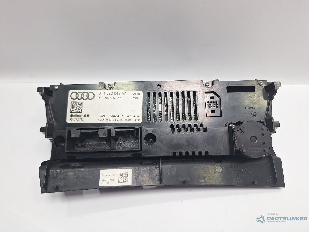 Panou clima AUDI A4 IV Avant 8K5, B8 2007 - 2015 TDI CAGA, CJCA, CMEA, CMFA 8T1820043AA