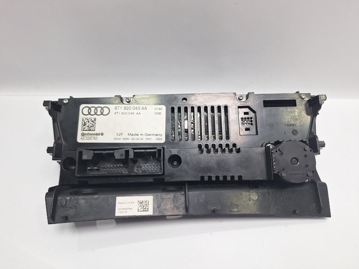 Panou clima AUDI A4 IV Avant 8K5, B8 2007 - 2015 TDI CAGA, CJCA, CMEA, CMFA 8T1820043AA